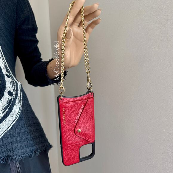 Bandolier RARE Gold Long Wrist Hand Strap NEW! Purse iphone case HARD TO GET 15" - Picture 3 of 9